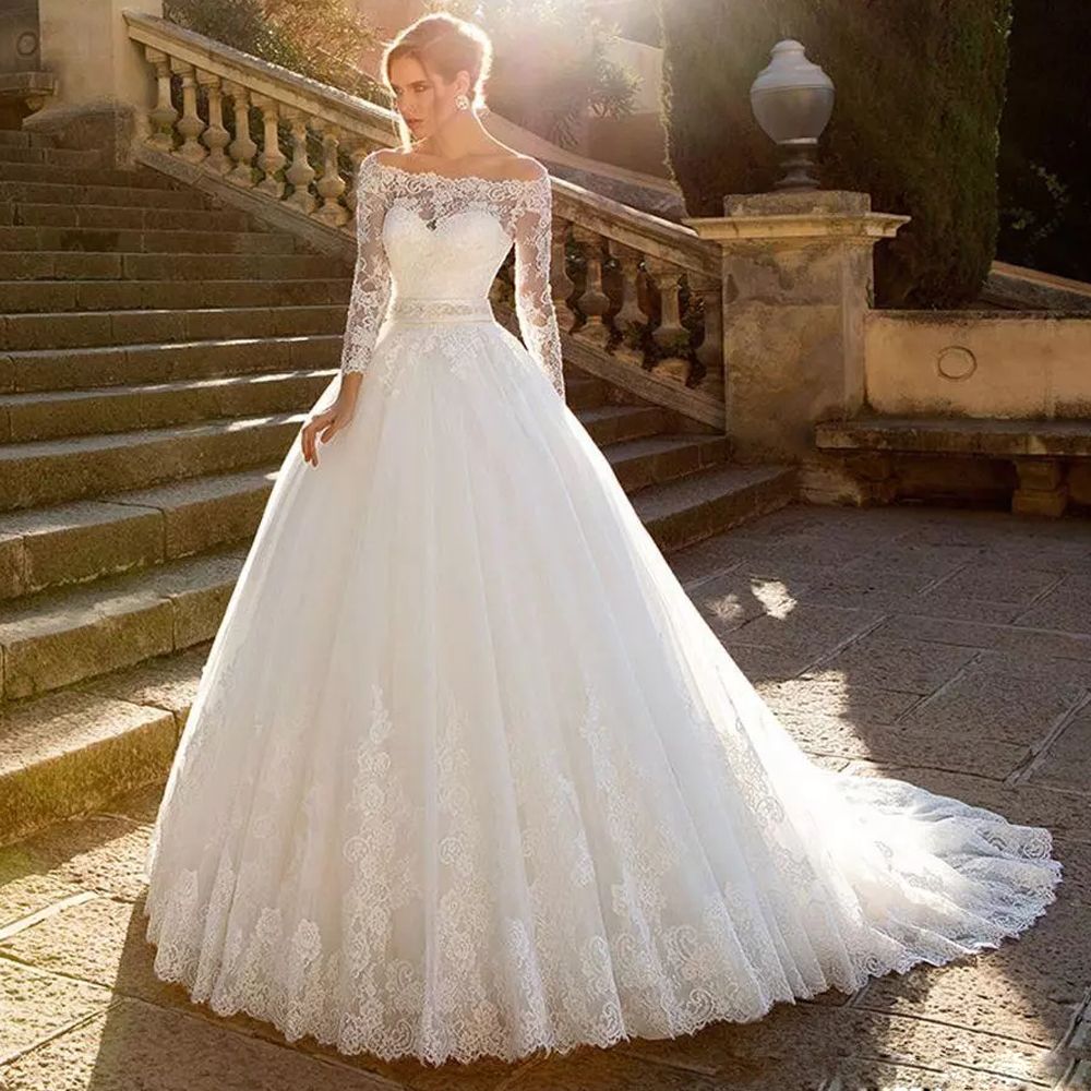 Hochzeitskleider spitze tüll glitzer