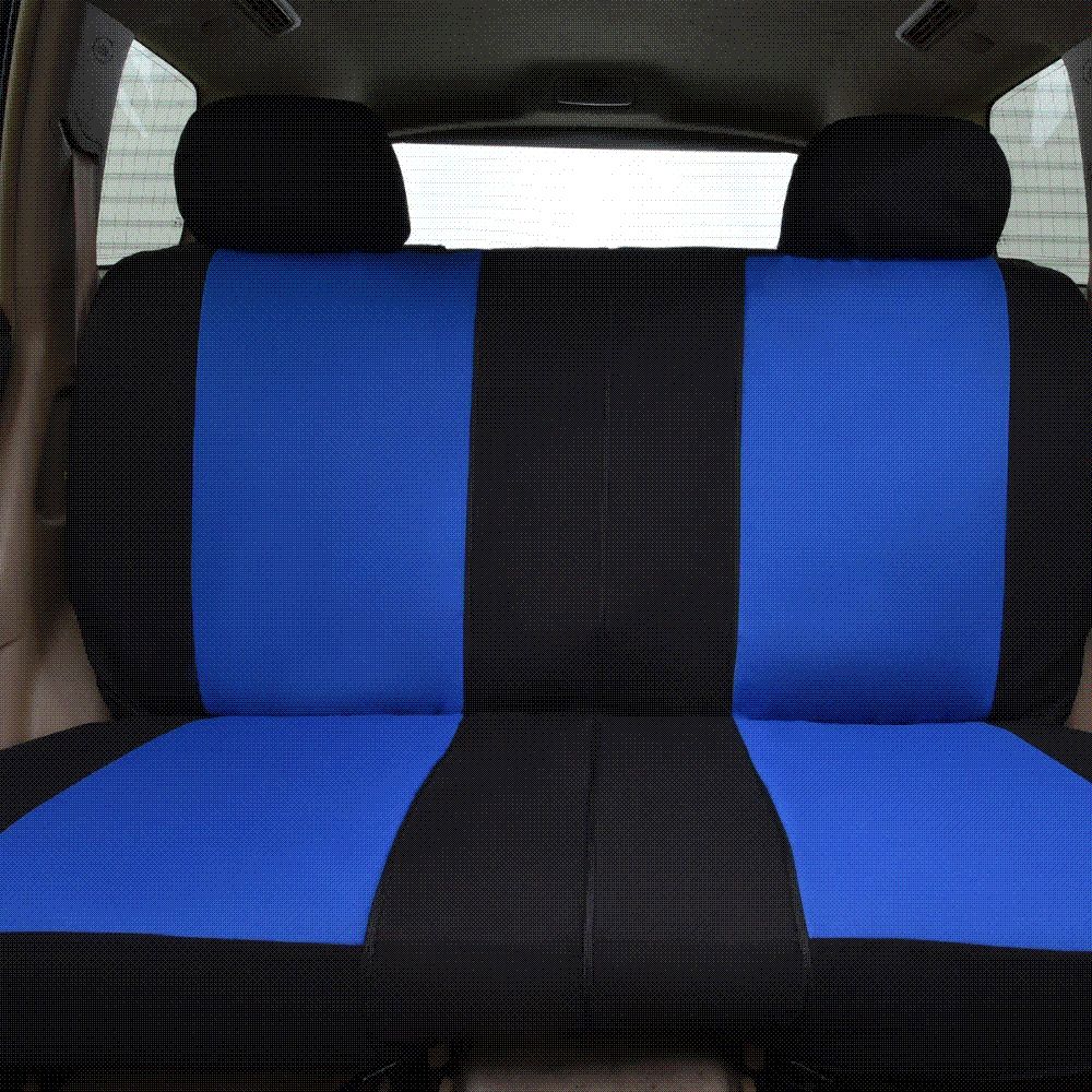Car Pass New Colorful Sports Series Seat Covers Universal Styling Full Set Interior Airbag Compatible Support For