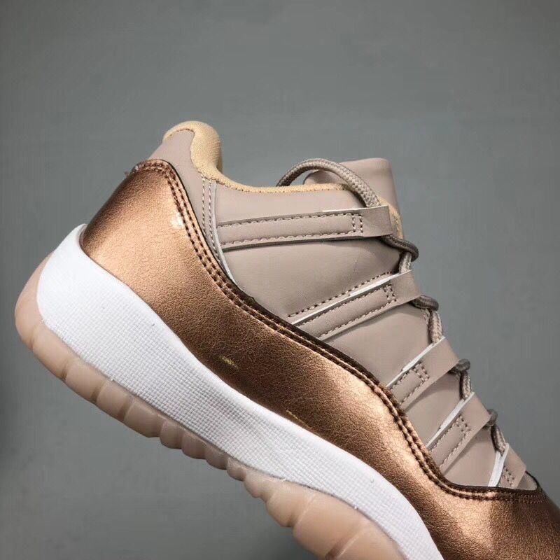 11 Low GS Rose Gold Basketball Shoes 