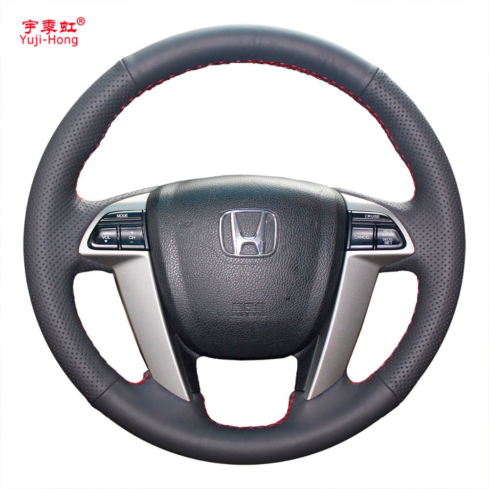 Yuji Hong Artificial Leather Car Steering Wheel Covers Case For Car Steering Wheel Covers