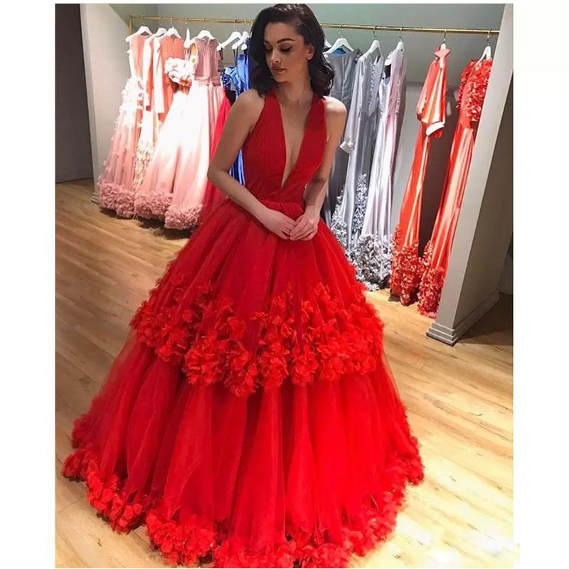 vestidos baile de finalistas vermelho