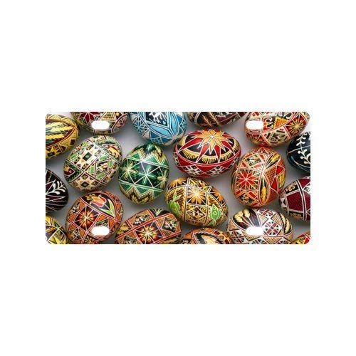 2019 Sturdy And Beautiful License Plate Holders Colorful Eggs For
