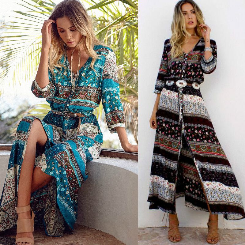 vestidos longos 2018 verão