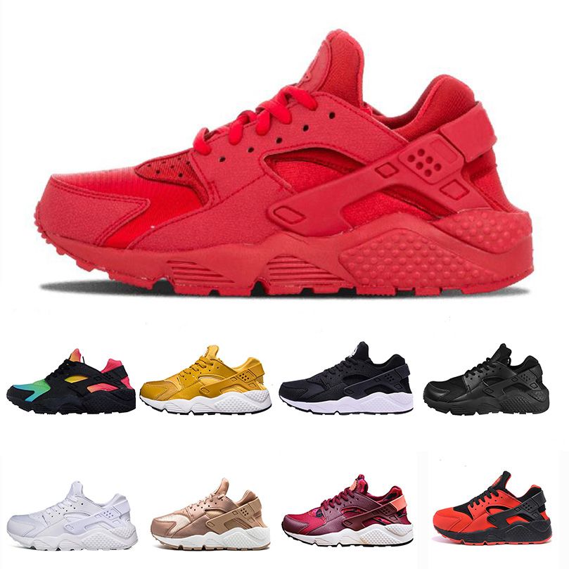 red white black huaraches