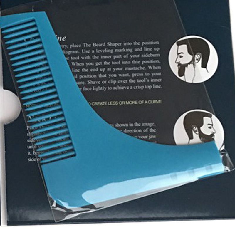 New Comb Beard Shapper Shaping Tools Gentleman Trim Template Hair