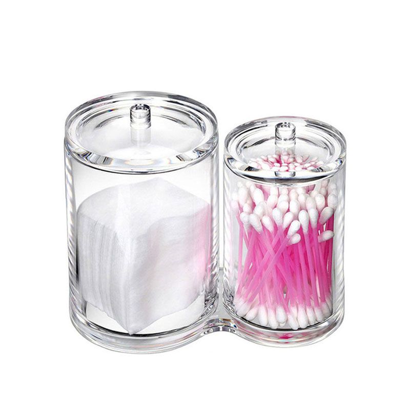 2020 Clear Acrylic Cotton Swab Box Q Tip Holder Cotton Swabs Stick Storage Box Cosmetic Makeup Tools Organizer Women Powder Case From Taylor001 18 65 Dhgate Com
