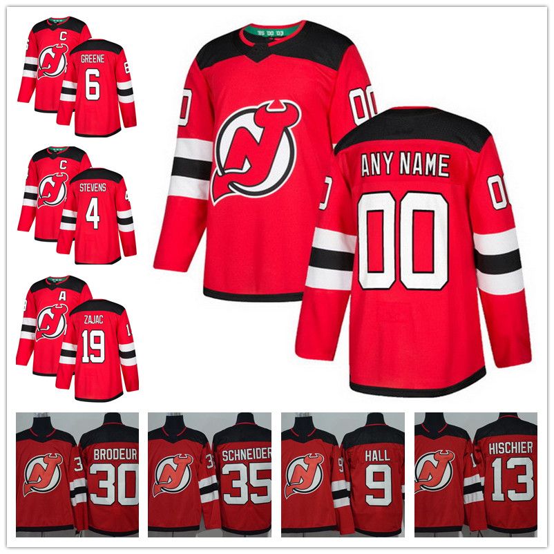devils home jersey color