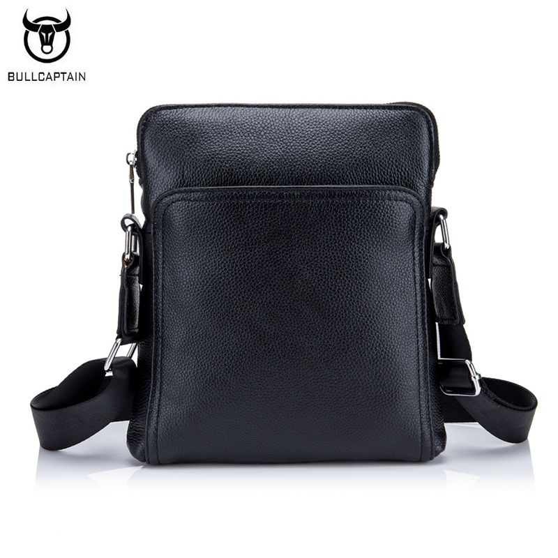 Mochila de hombro de BULLCAPTAIN para hombre de cuero genuino bandol Mochila de hombro de BULLCAPTAIN para hombre de cuero genuino bandol
