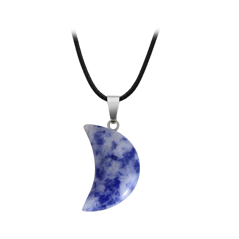 Lapis Lazuli (lederen ketting)