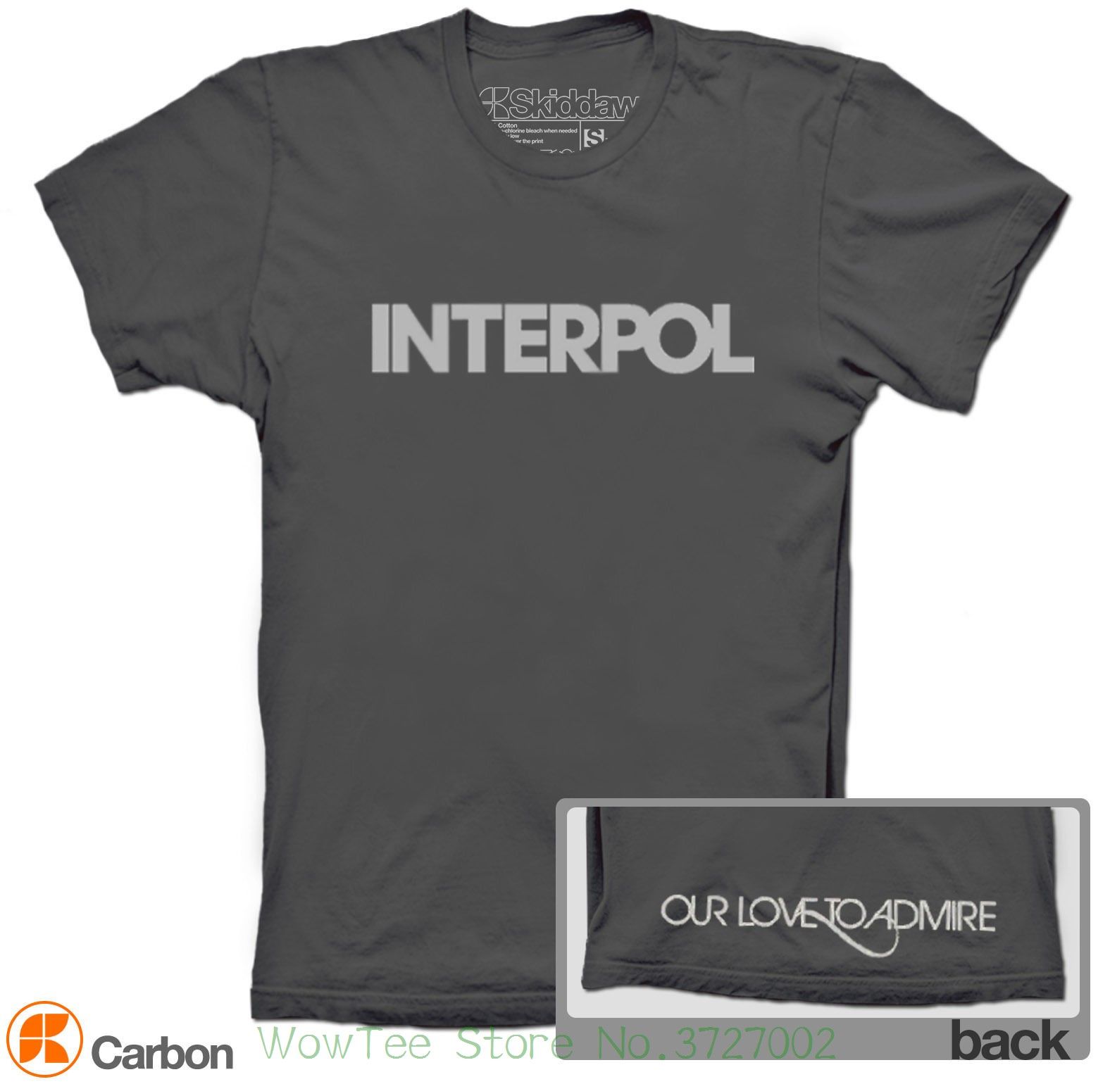 interpol t shirt