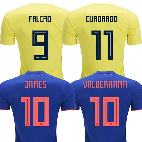 colombia away jersey 2018