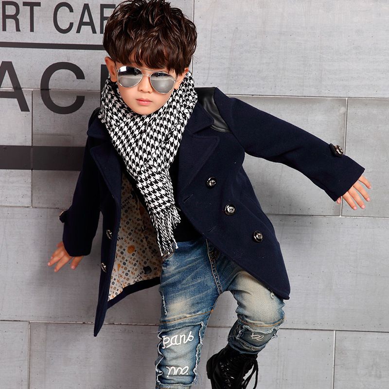 Acheter 17 Printemps Automne Manteau Veste De Survetement De Bebe Garcon Laine Et Melange Manteau Trench Garcon Vetements Dautomne 4 10 Ans De 23 42 Du Yahoor Fr Dhgate Com