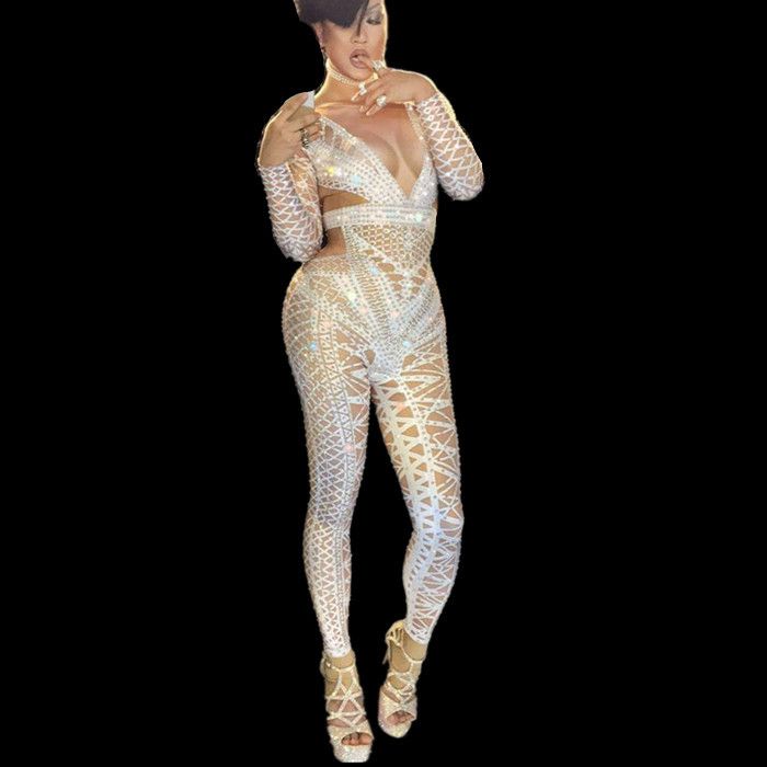 white one piece outfit