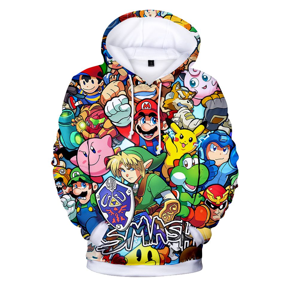 moletom com capuz mario