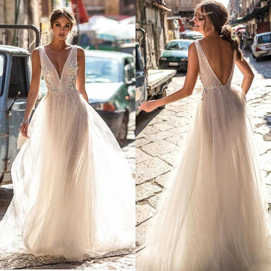 summer lace wedding dresses