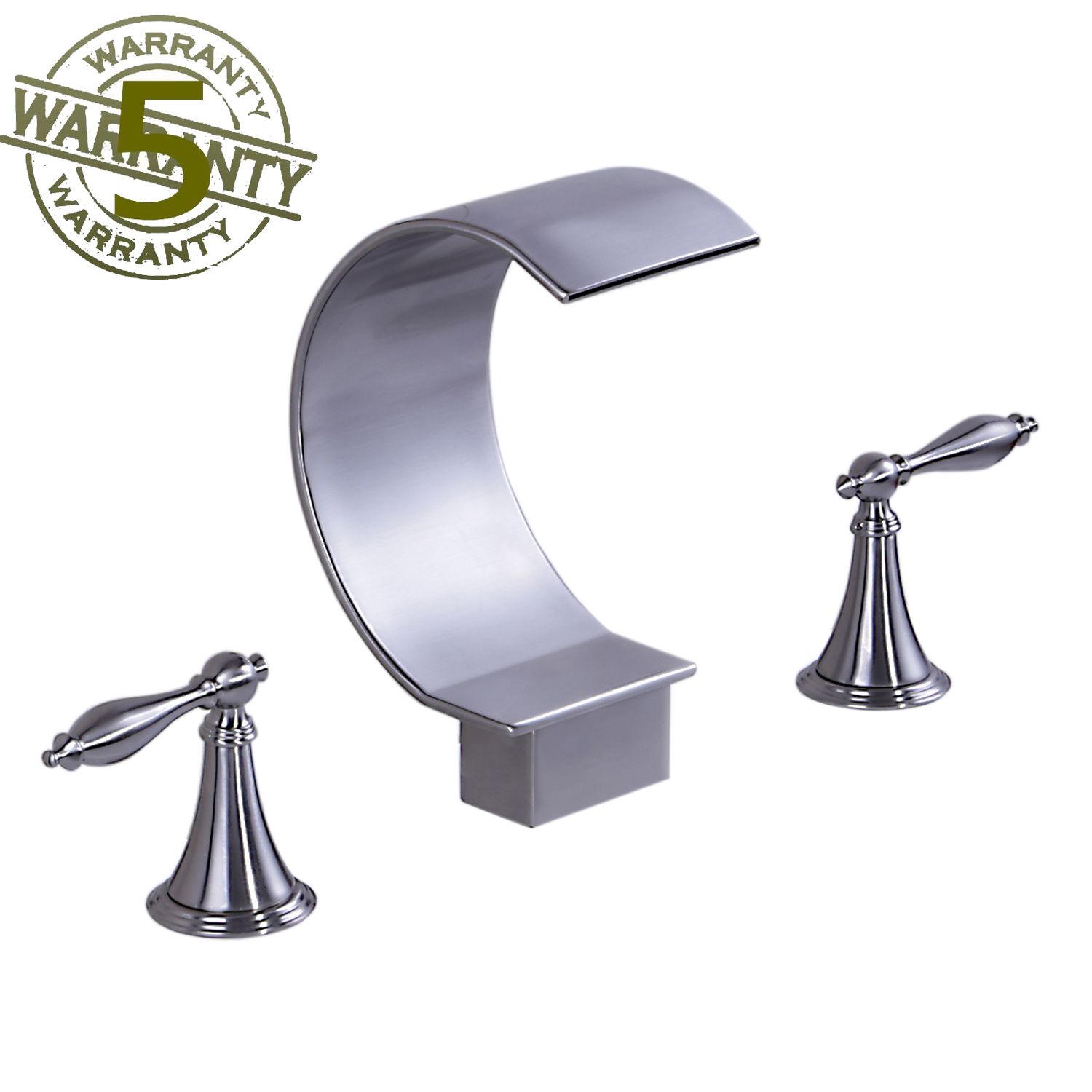 2020 Bathroom Sink Faucet Two Handles Three Hoses Hot Selling