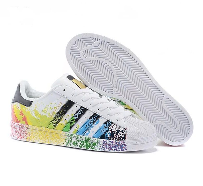 adidas superstar femme fleur