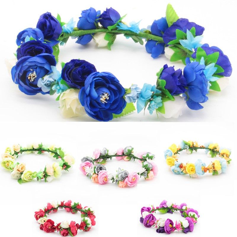 flower garland headpiece