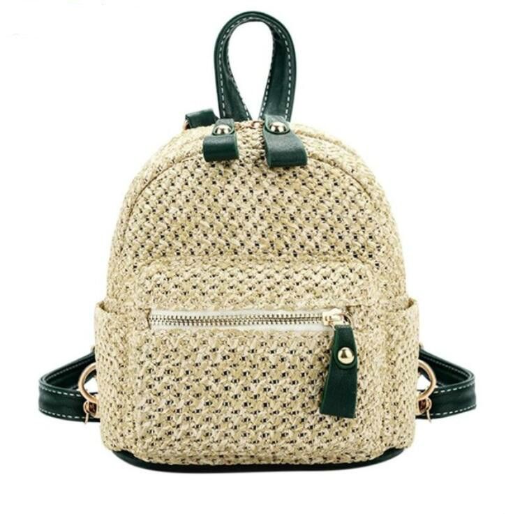 Acquistare Zaini Intrecciata Di Paglia Donne Mini Borsa A Tracolla Weave  Hollow Out Travel Beach Satchel SchoolBags Girls New Style Zaino Economico  | Consegna Veloce E Qualità | It.Dhgate