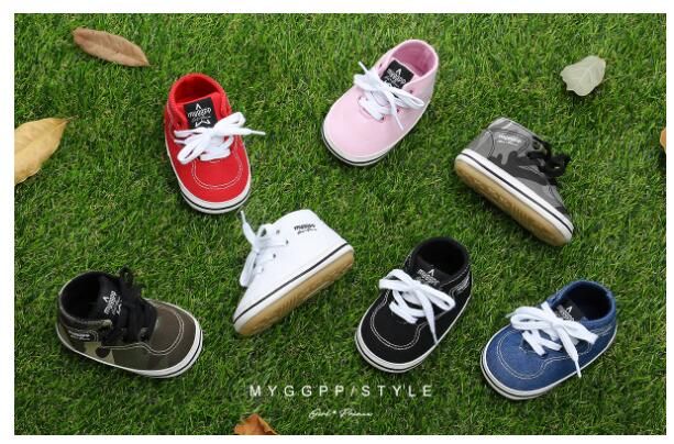 high top hard sole baby shoes