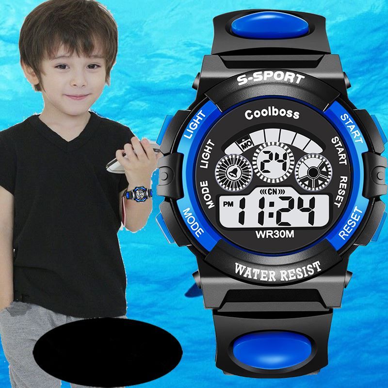 Jbrl Spor Dijital Saat Cocuk Cocuk Elektronik Led Dijital Saat Es Icin Kiz Erkek Cocuk Kol Saati Izle Android Relogio Aliexpress