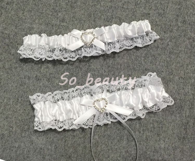 Lace Garter Set For Bride With Little Bow Bridal Prom Lace Gift Chic 2 Garters Stretch 16 23 Inch 50s Style Petticoats Beautiful Wedding Garters From So Beauty 5 14 Dhgate Com
