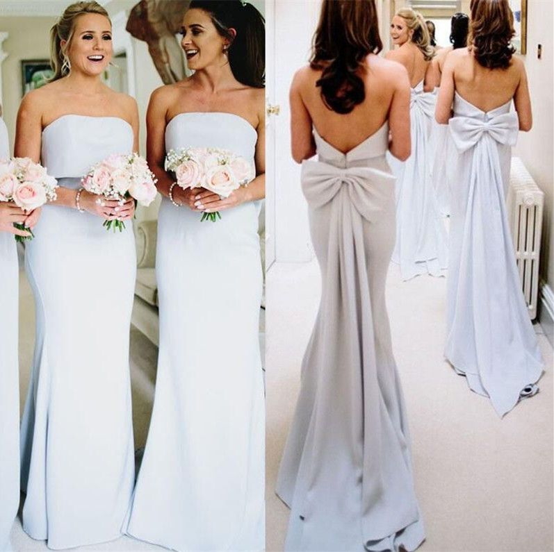 dress bridesmaid simple