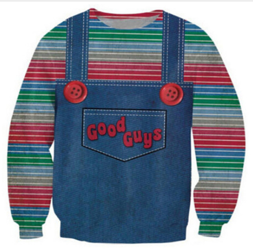 chucky moletom com capuz