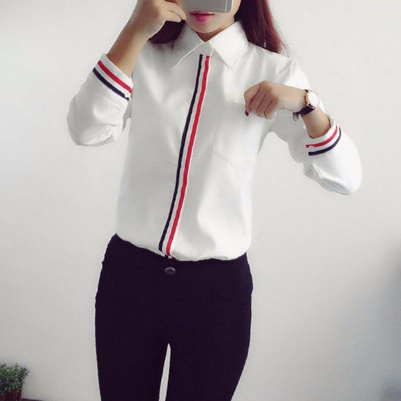 ladies formal shirts and tops