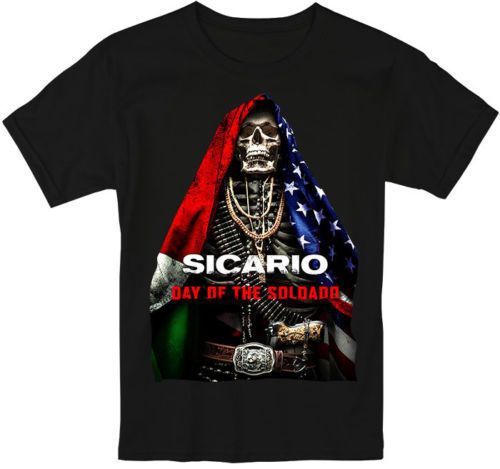 Sicario 2 Day Of The Soldado Movie 2018 New Tee Shirt Size S 3xl T