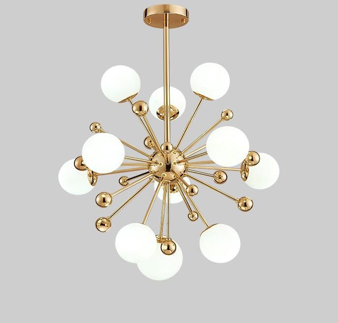 Nordic Led Meal Pendant Lamps Postmodern Dandelion Glass Ball