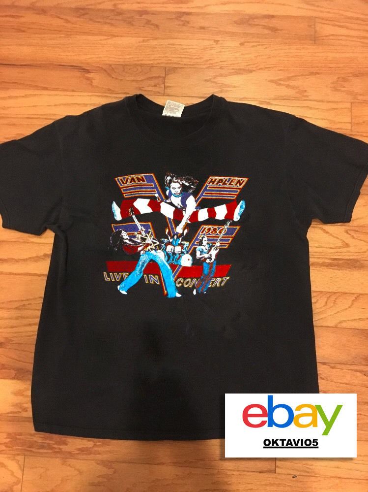 REPRINT 1980 VAN HALEN VINTAGE TOUR 