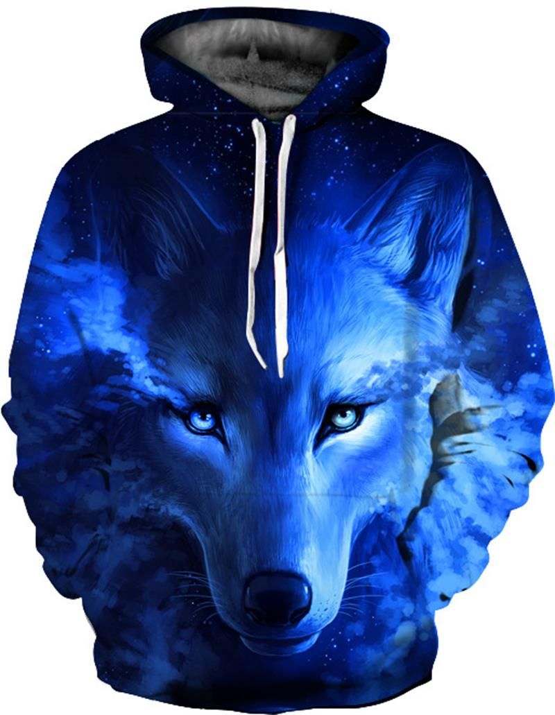 wolf hoodie