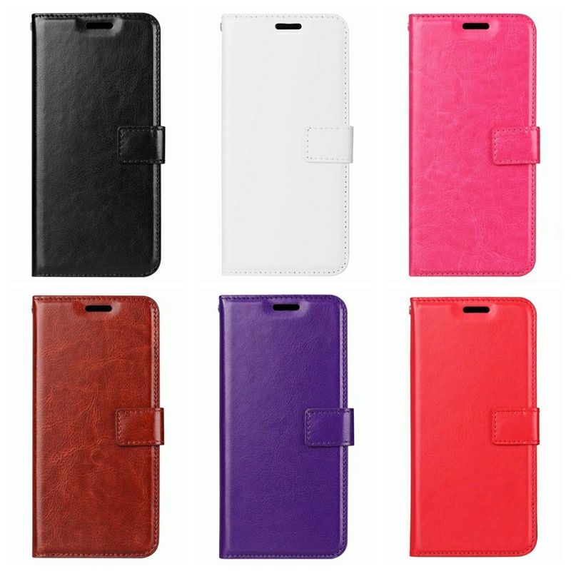 Leather Wallet Case For Moto G6 Plus G7 Play For One Plus 6 For LG G7