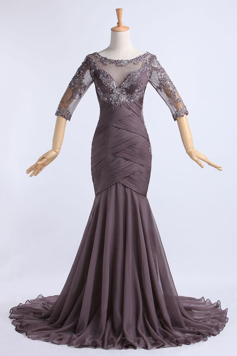 mermaid style cocktail dress