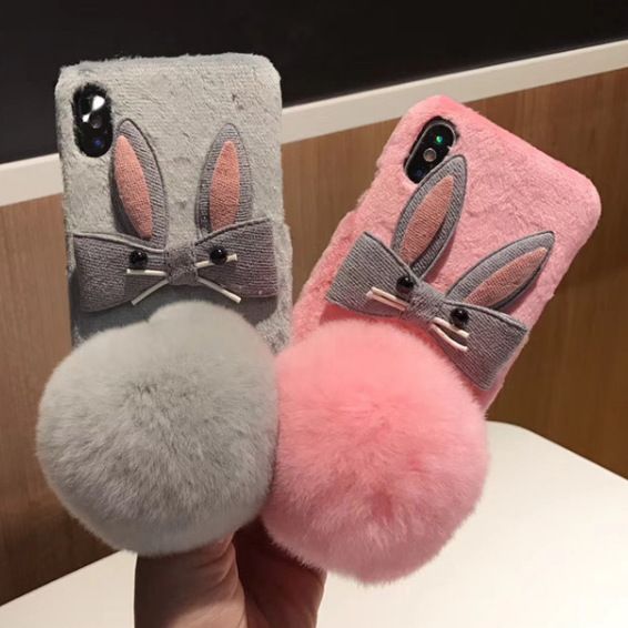 coque fourrure iphone xs