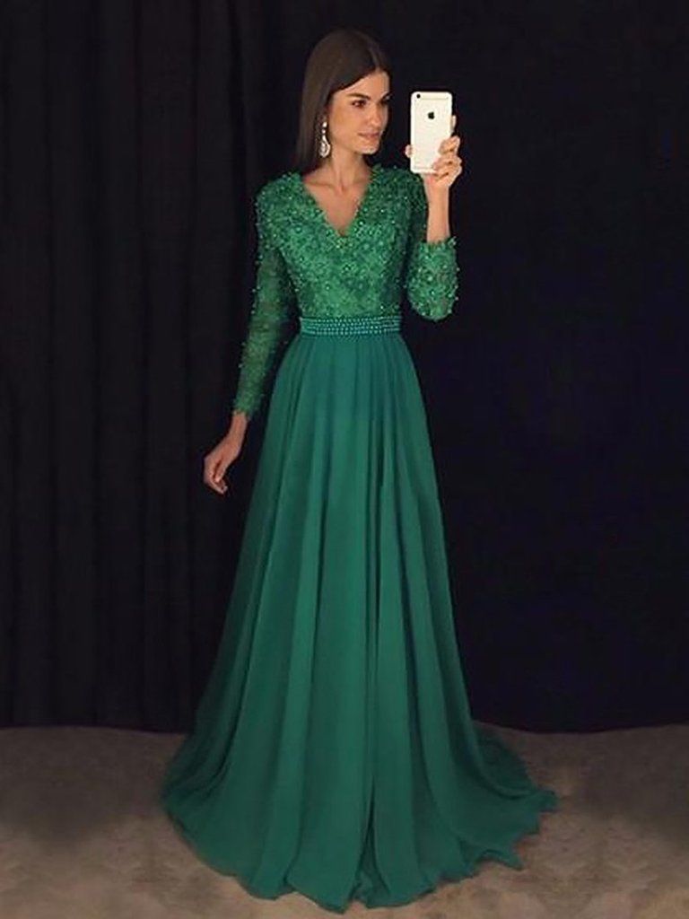 cute emerald green dresses