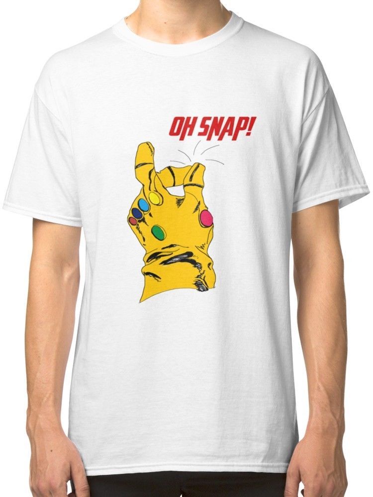 oh snap thanos shirt