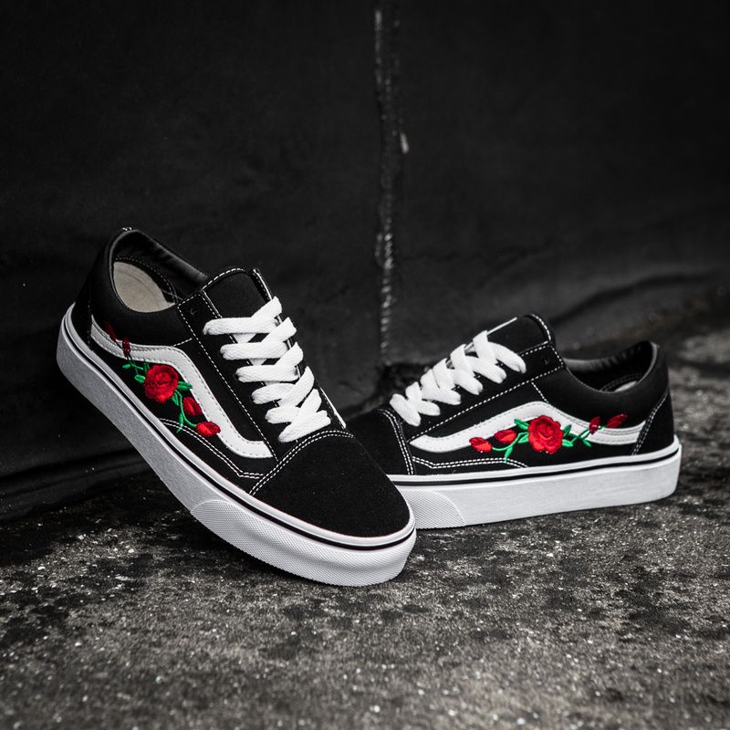 rose high top vans