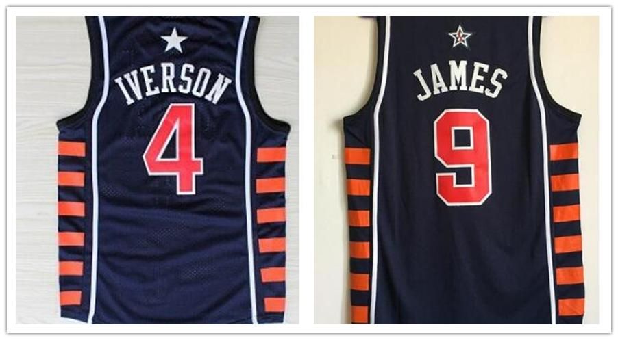 allen iverson team usa jersey