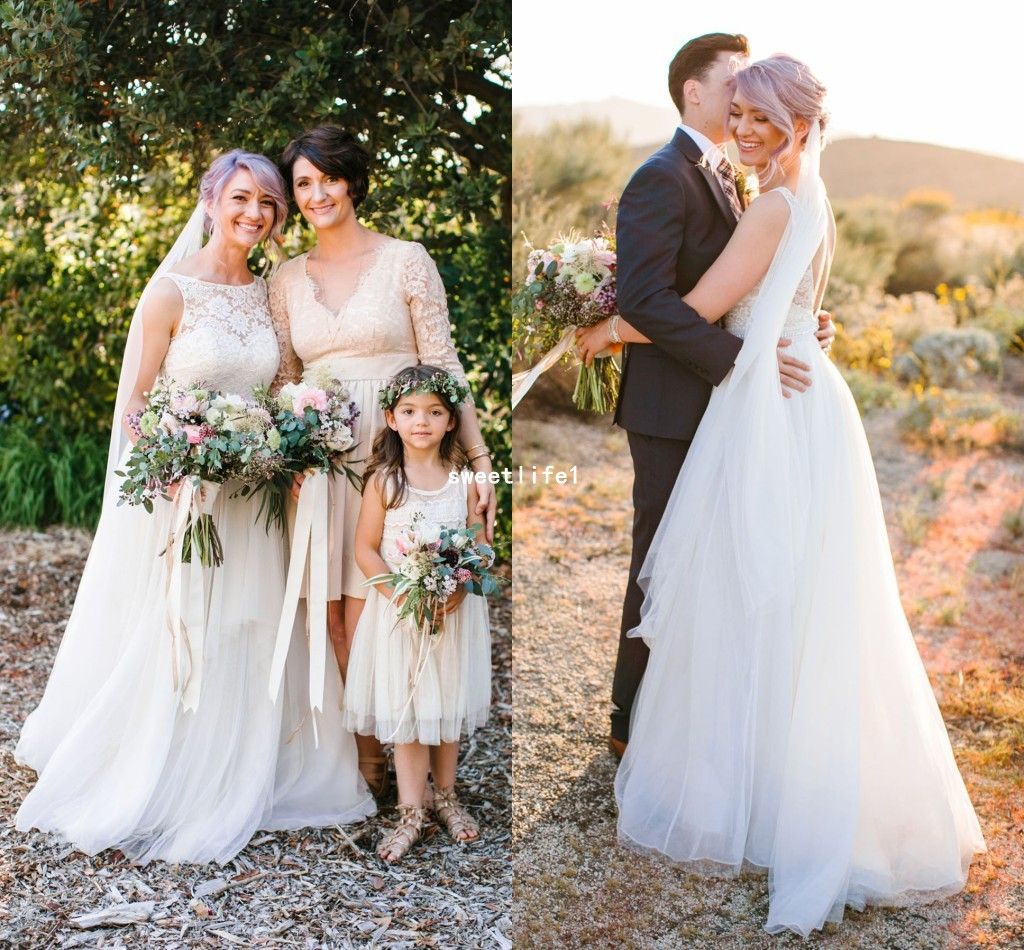 backyard wedding dresses