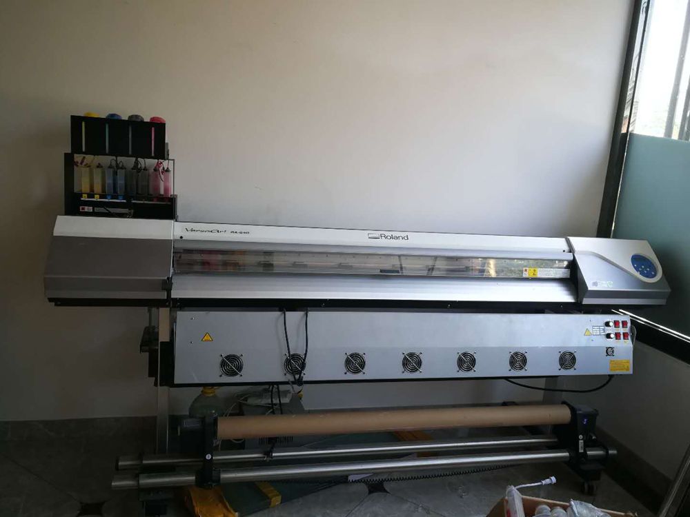 used solvent printer
