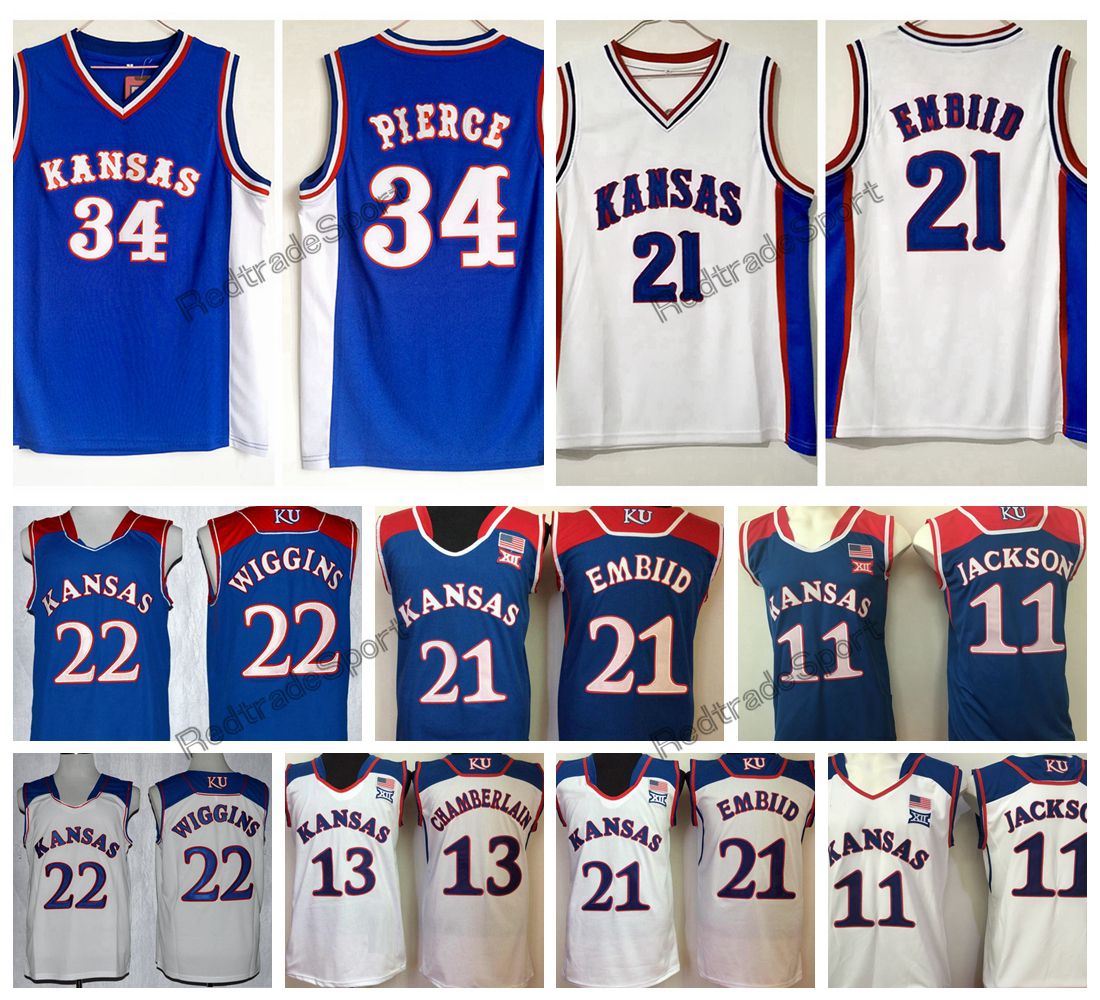 joel embiid kansas jersey