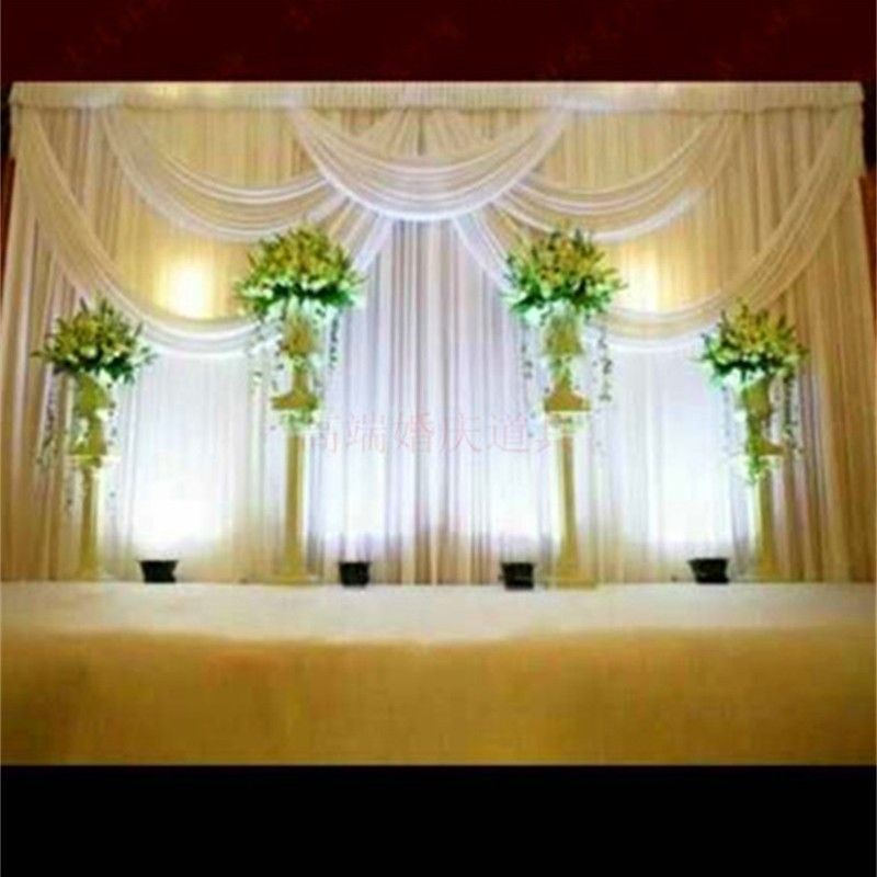 2020 New Pattern Background Satin Curtain Wedding Party Stage Decoration Veil Classic Yarn Ceiling Backdrop Hot Sale 280gd Ww From Sd002 147 63 Dhgate Com