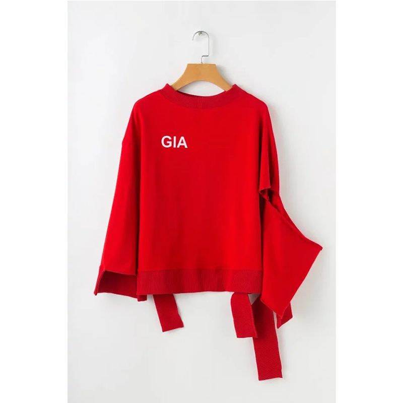 i am gia red hoodie