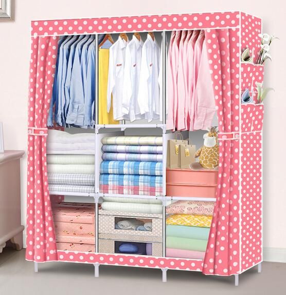 2020 Wardrobe Diy Non Woven Fold Portable Storage Cabinet From Santi 17 29 Dhgate Com