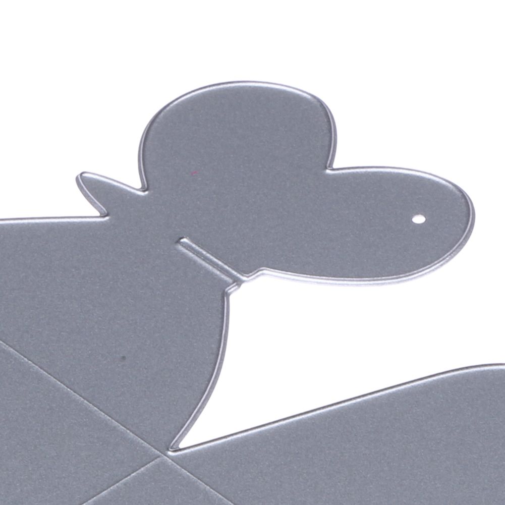 Encantadora caja de la boda Plantillas de troqueles de corte de metal para DIY Scrapbooking