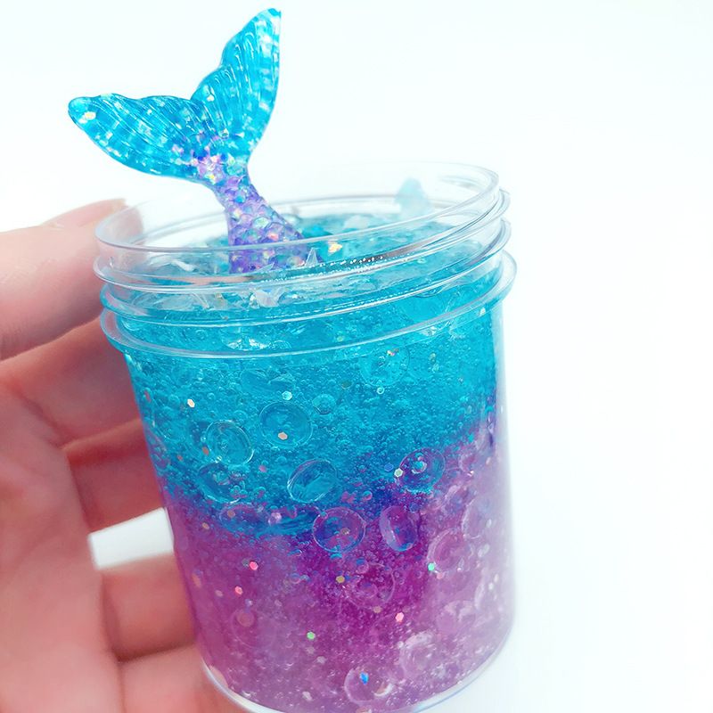 Compre Modelado De Arcilla DIY Fluffy Floam Mermaid Slime Scented Stress Relief Con Caja De Lodo De Barro De Plastilina Para Niños Regalo De Los Niños A 3,53 € Del Sportsales | DHgate.Com