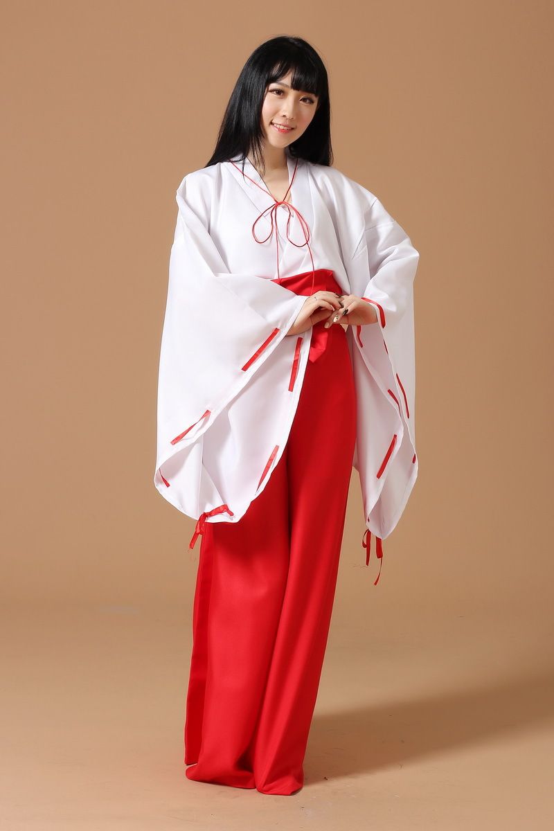 de madera mayor Mal Mejor venta Anime Inuyasha cosplay traje de anime Campanulaceae COS traje kimono traje de bruja japonesa de madera mayor Mal Mejor venta Anime Inuyasha cosplay traje de anime Campanulaceae COS traje kimono traje de bruja japonesa