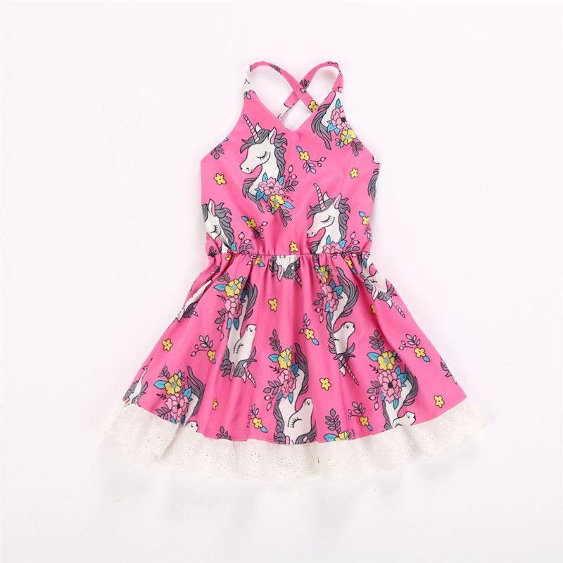 robe licorne bebe fille